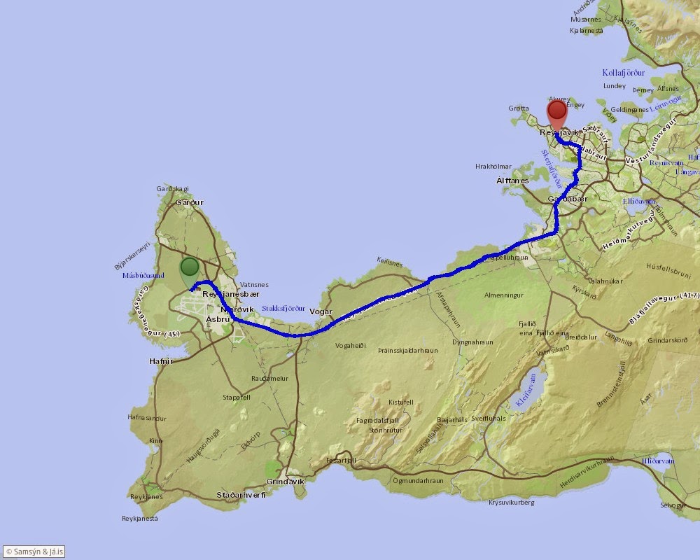 Iceland Travel and Info Guide How to get from Keflavík International