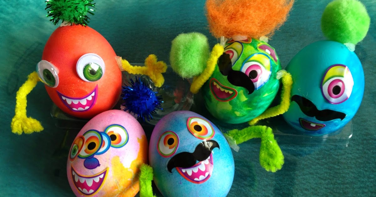 Daily Messes Monster Eggs