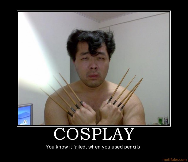 failed cosplay