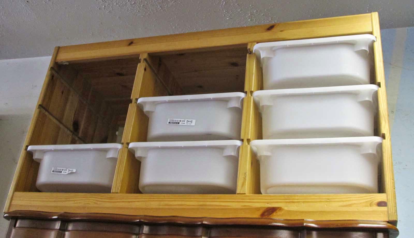 UHURU FURNITURE & COLLECTIBLES SOLD Ikea Storage Unit (includes 6