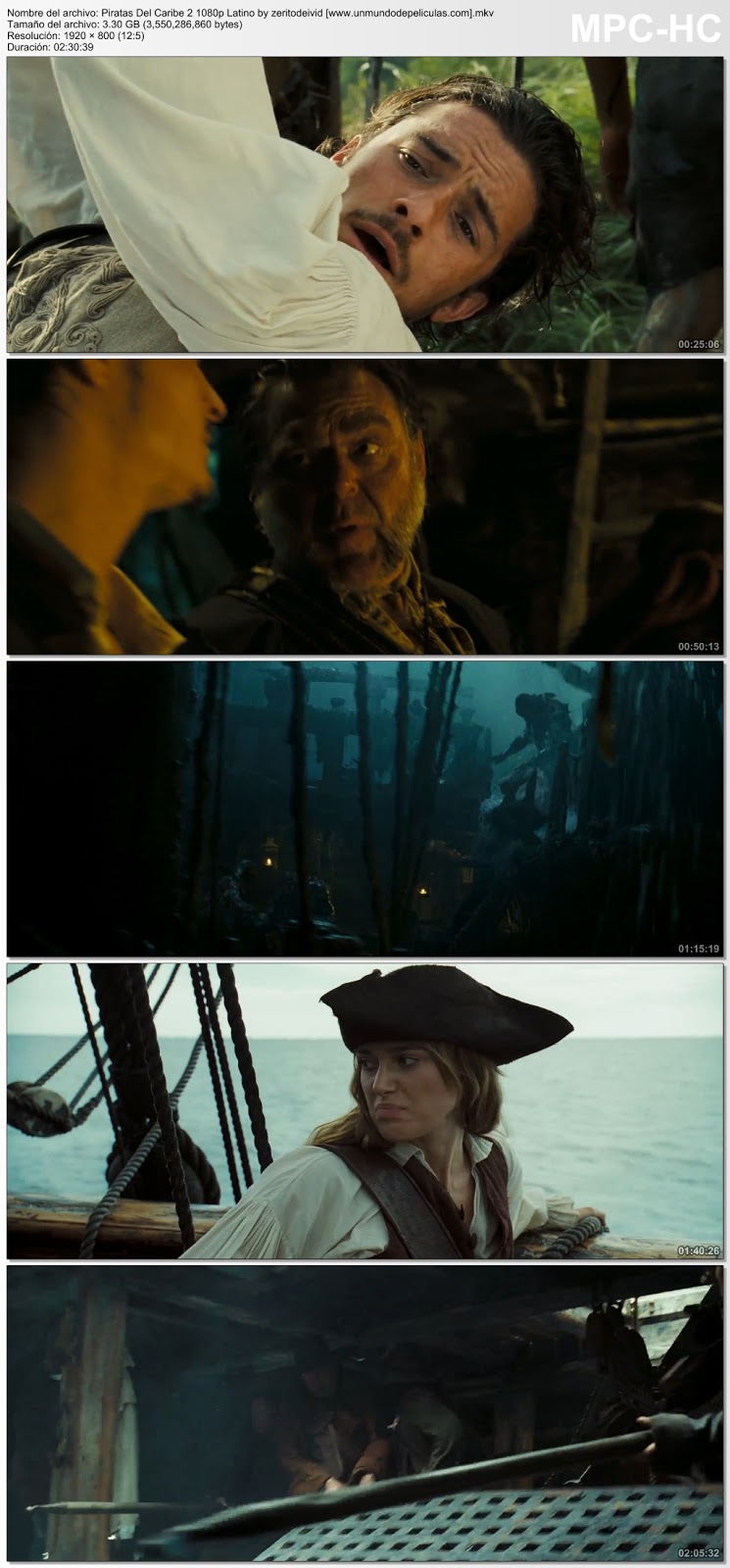 Capturas de la película.