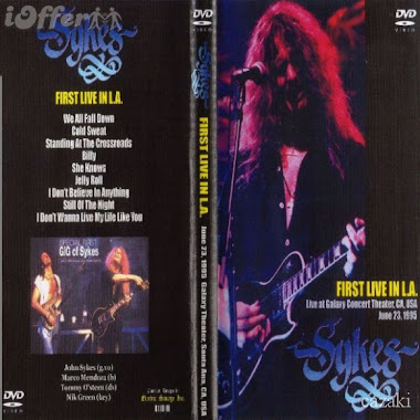 John Sykes - Los Angeles 1995 rare live dvd