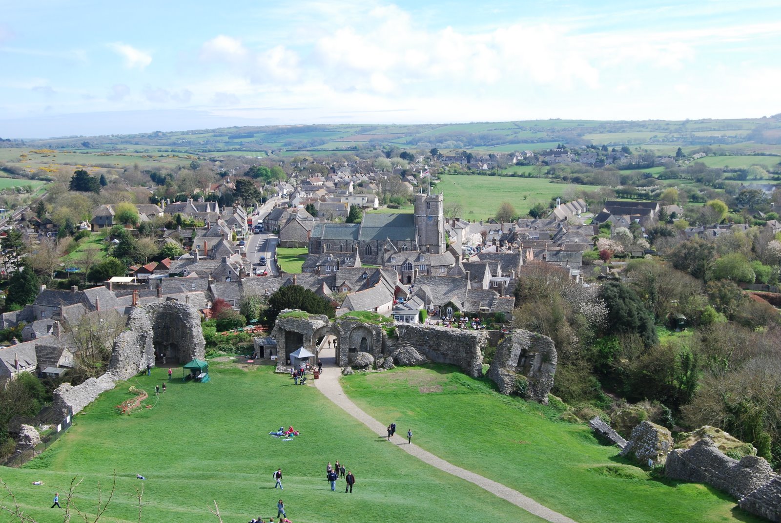 Layman's London Corfe Castle, Isle of Purbeck, Dorset