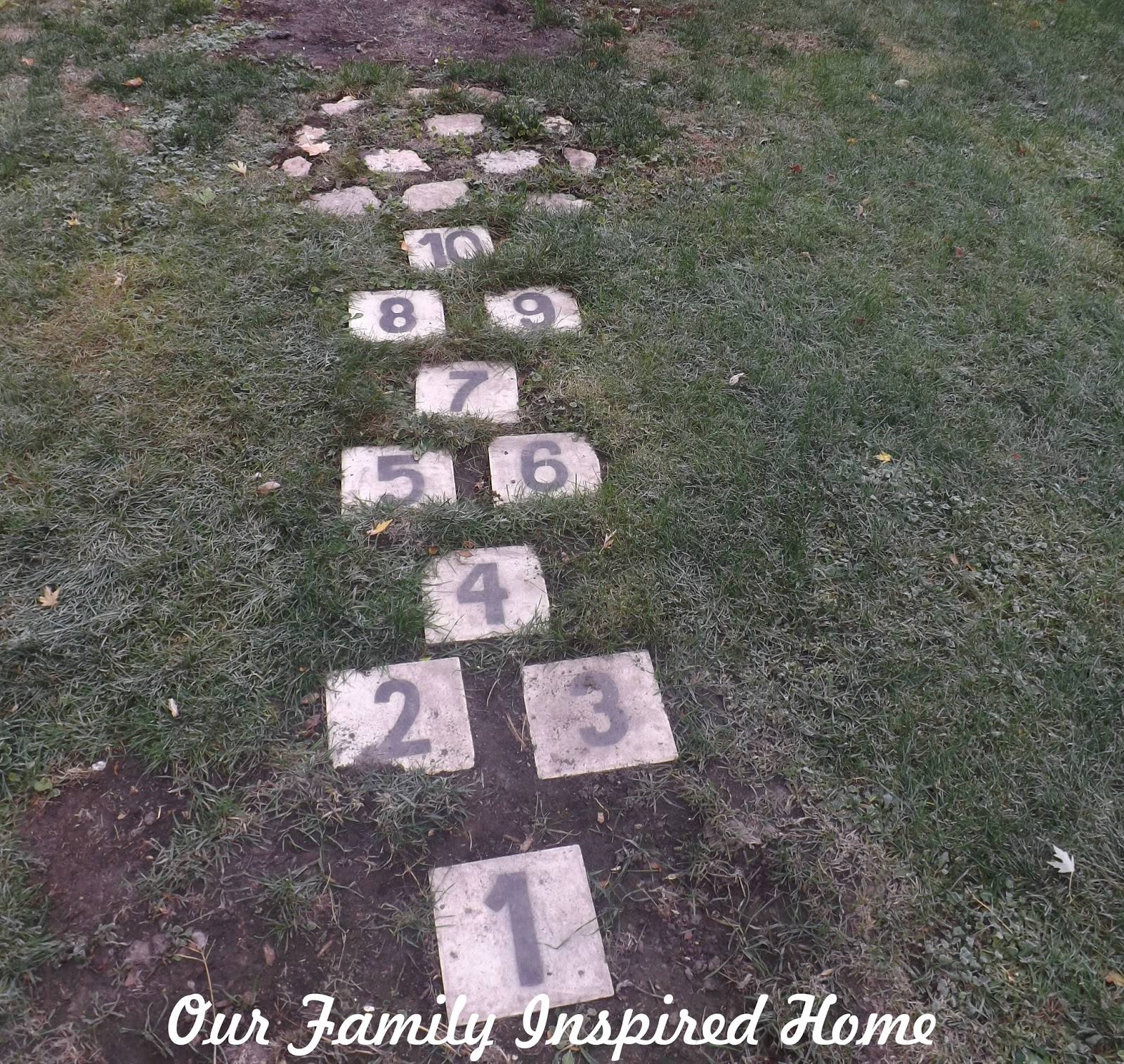 Our Family Inspired Home Hopscotch!