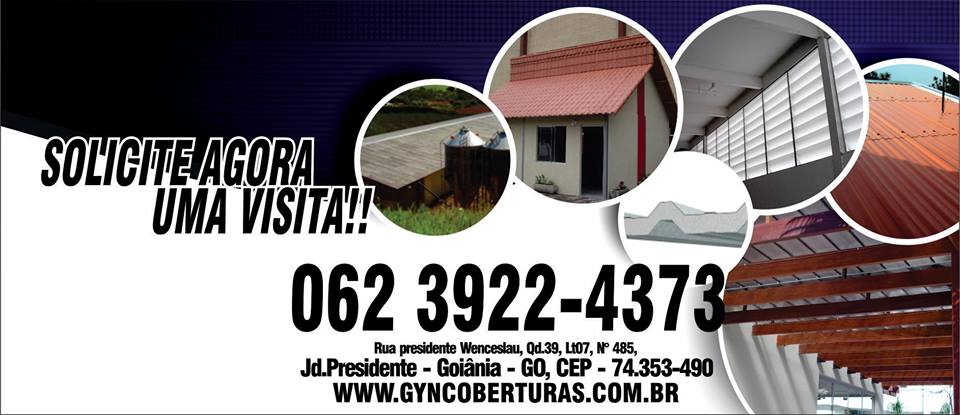 Policarbonato em Goiânia é Gyn Coberturas (62) 3922-4373