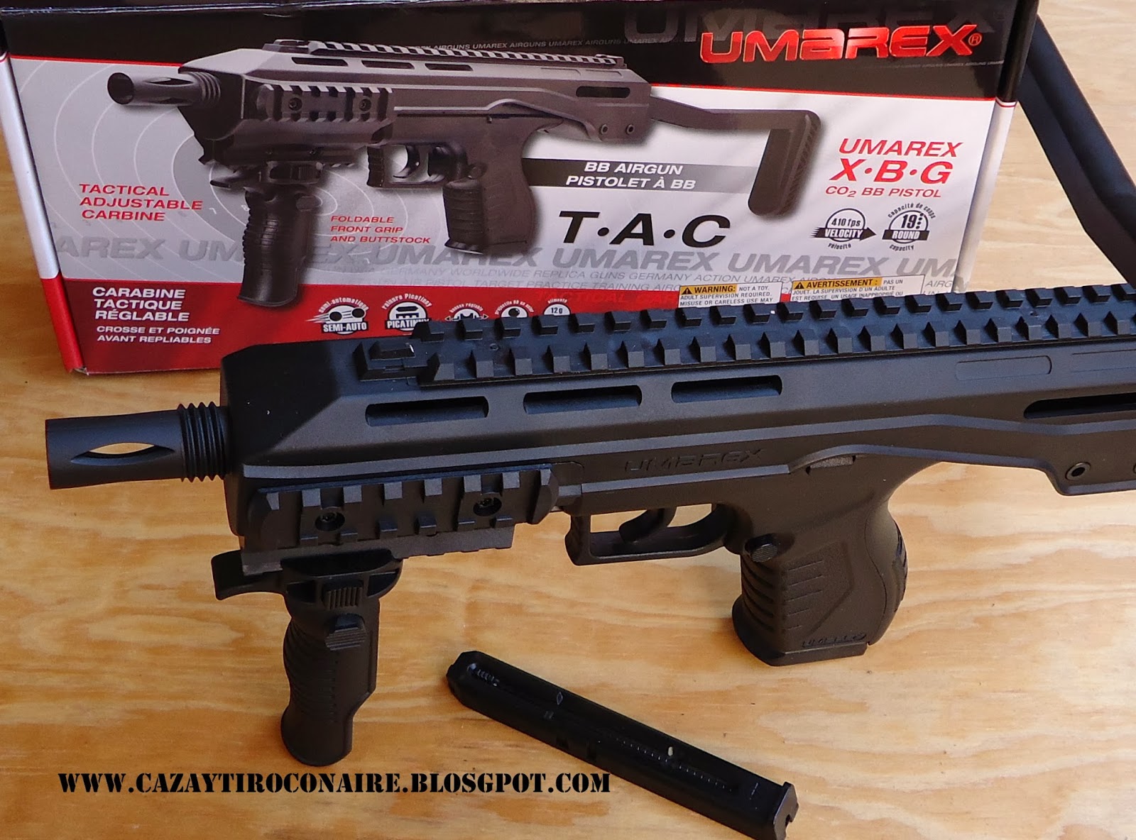 Caza y tiro con aire: Carabina UMAREX T.A.C. CO2 Calibre .177