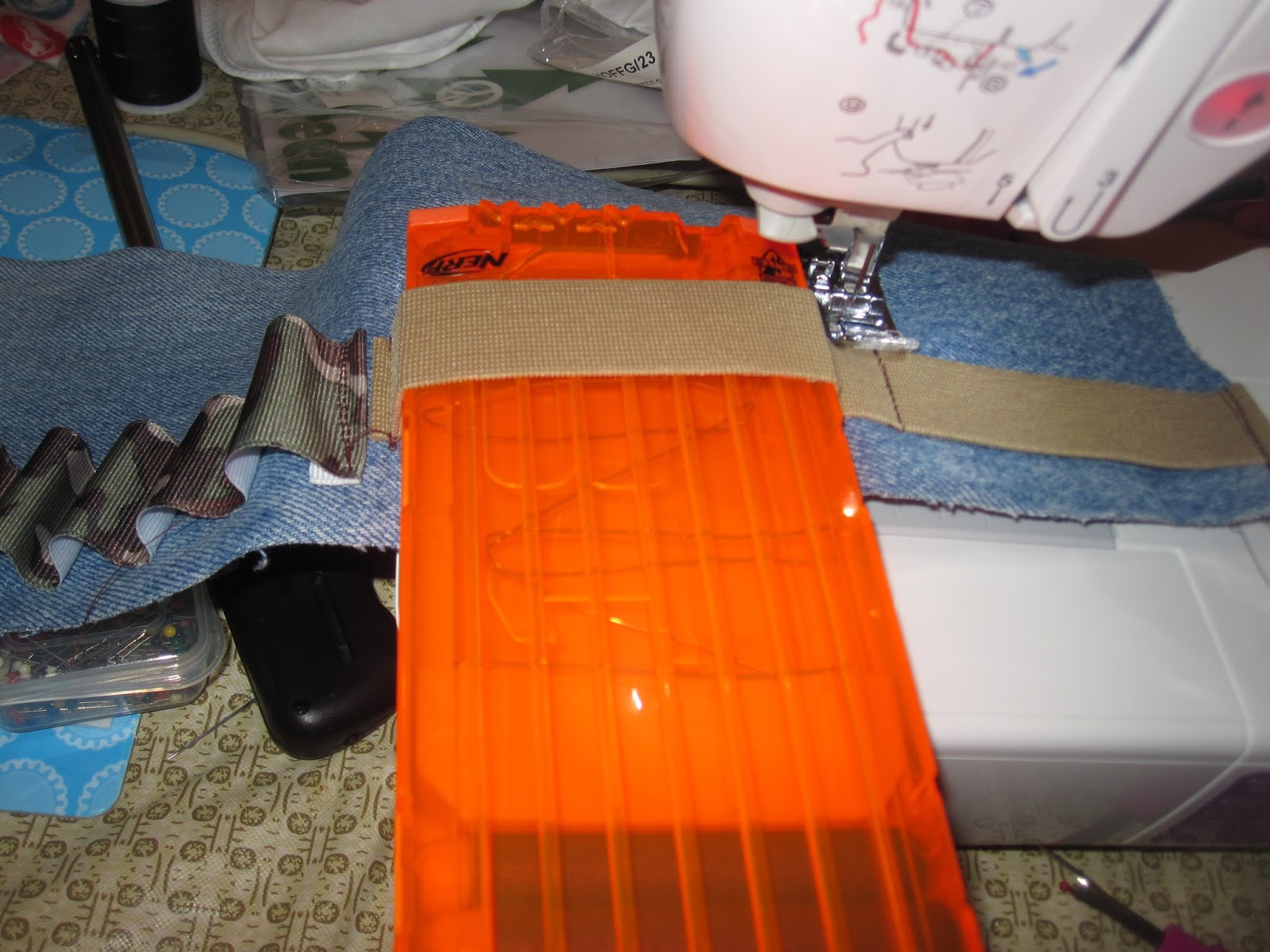 DIY Nerf/ Dart Ammo Belt with Buckles