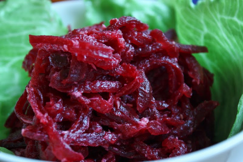 Beets with Horseradish Polish Housewife