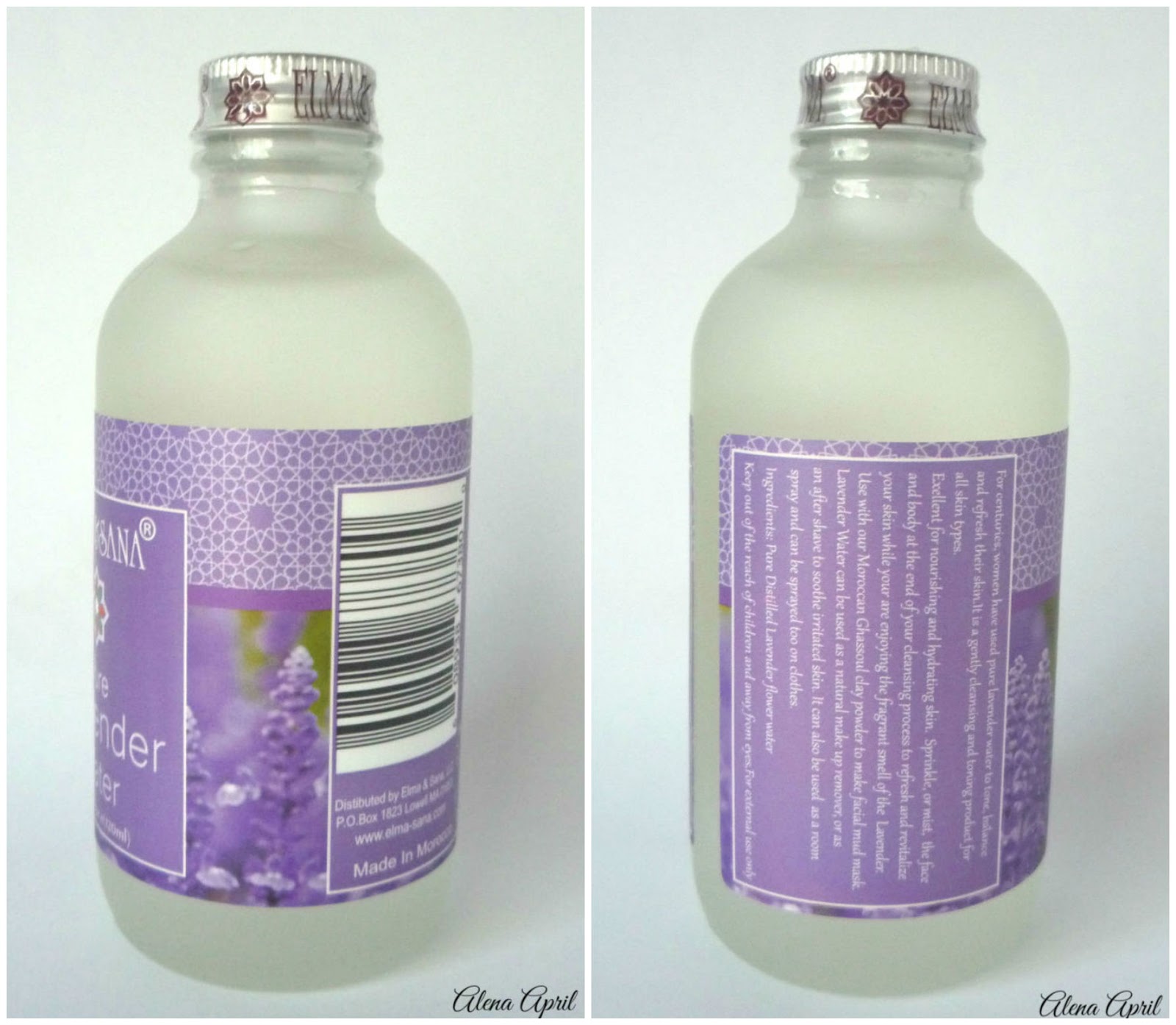 Elma & Sana Pure Lavender Water, лавандовая вода