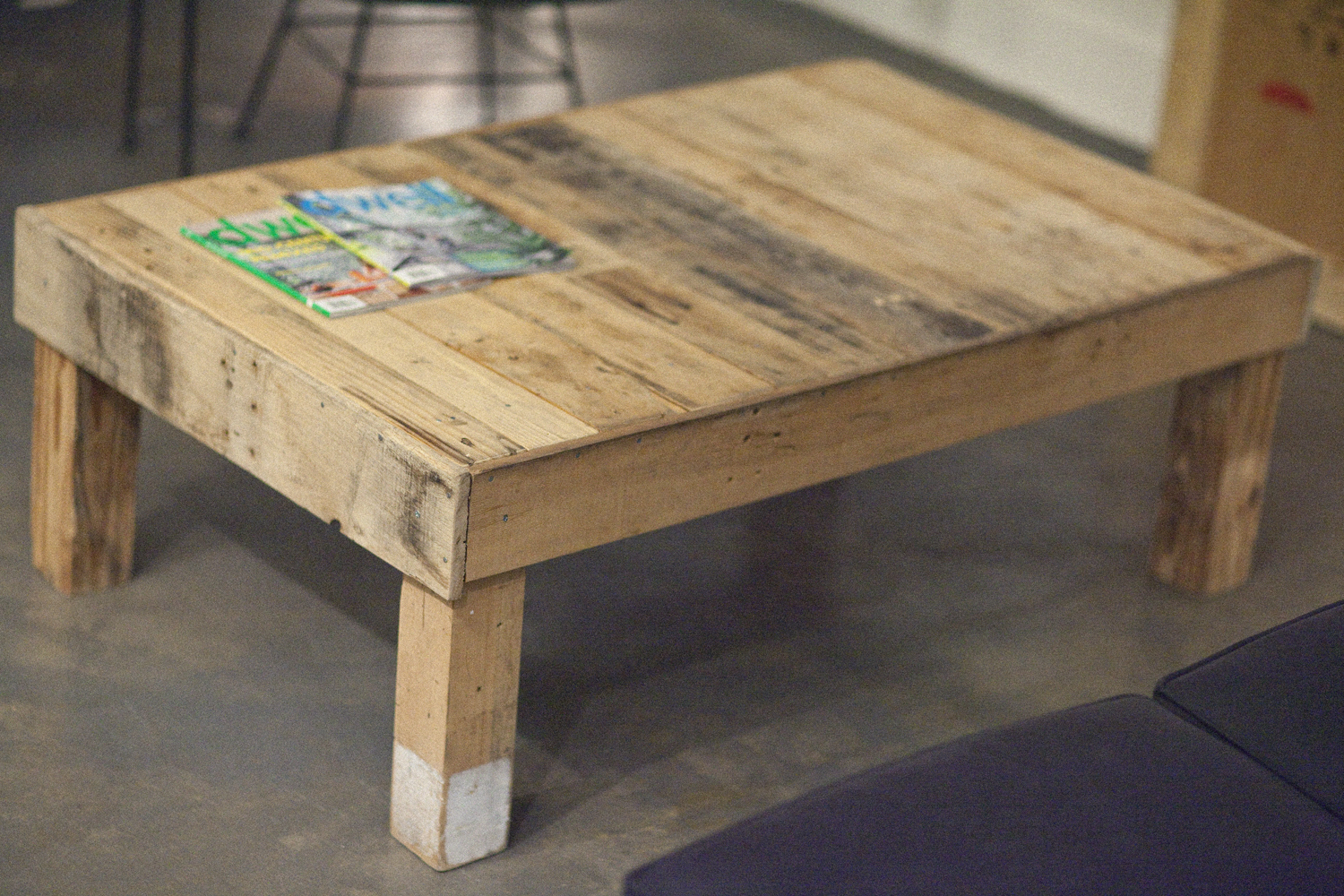 pallet coffee table 100 % recycled pallet wood copyright cush design ...