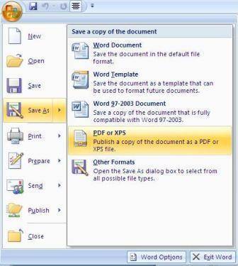 LANGIT HITAM PUTIH: Cara Merubah File Word Menjadi PDF