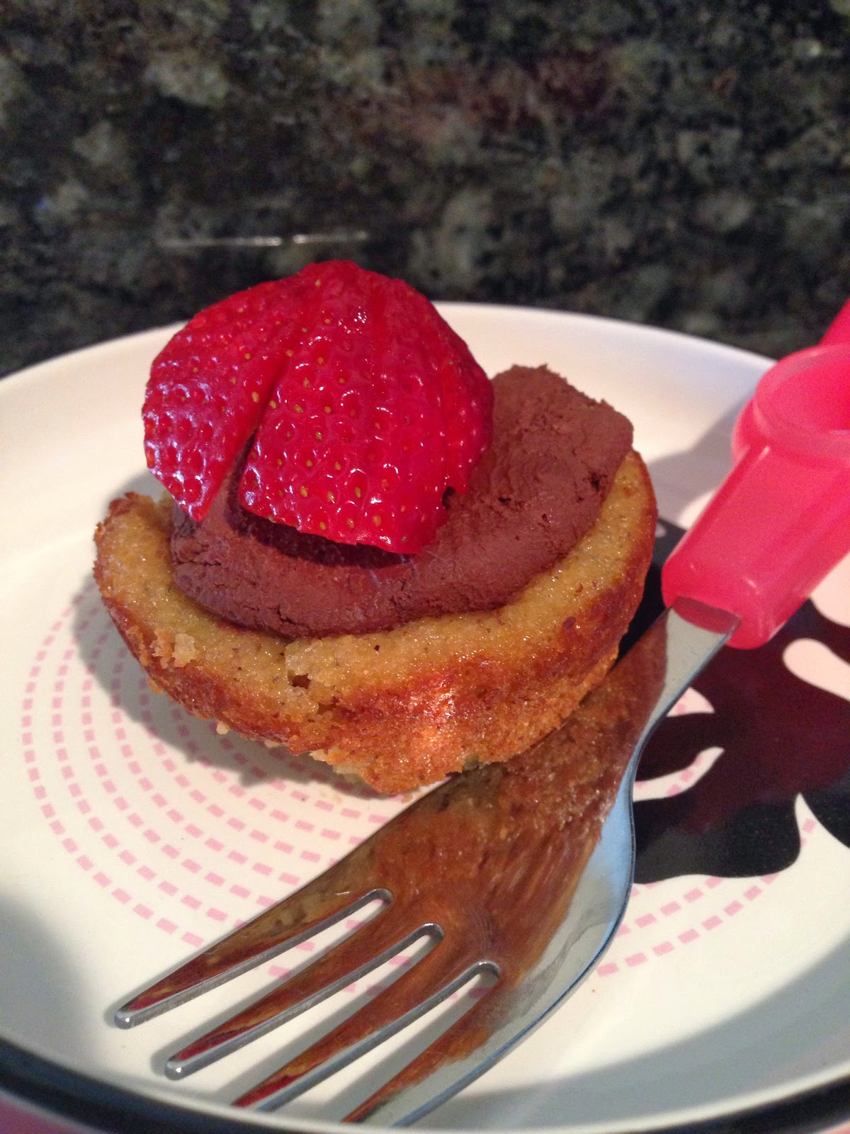 This one is a Strawberry Passover Quinoa Cupcake