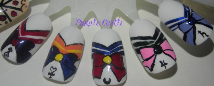 Purple Castle: Sailor Moon Nails