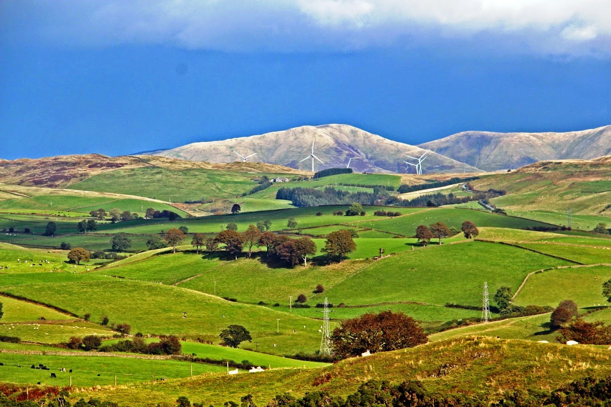 the viewing deck Lake District Hiking last part; Sightseeing the
