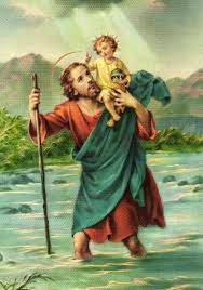 Saint Christopher, Pray for us