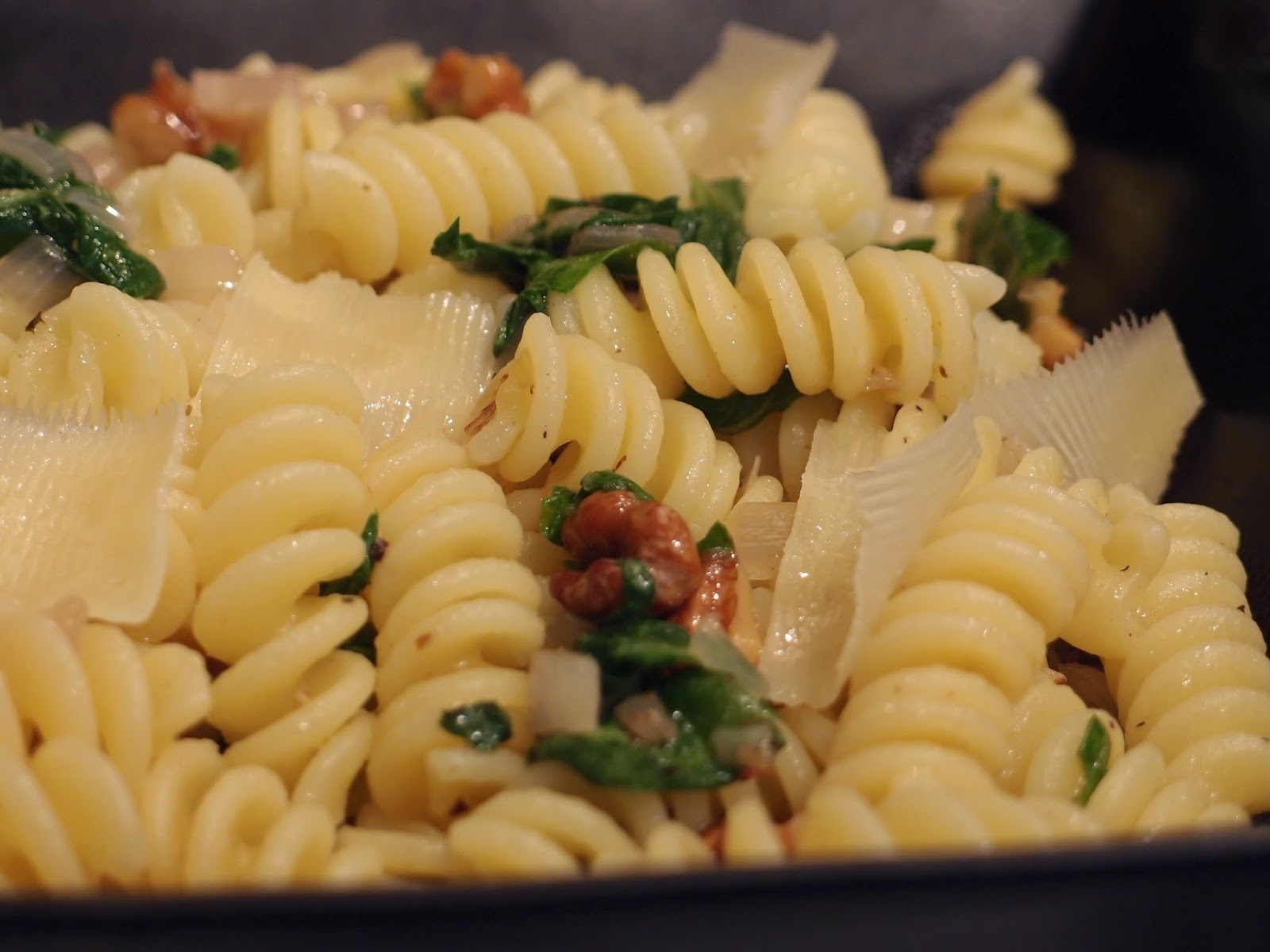 The VegHog Radish leaf pasta