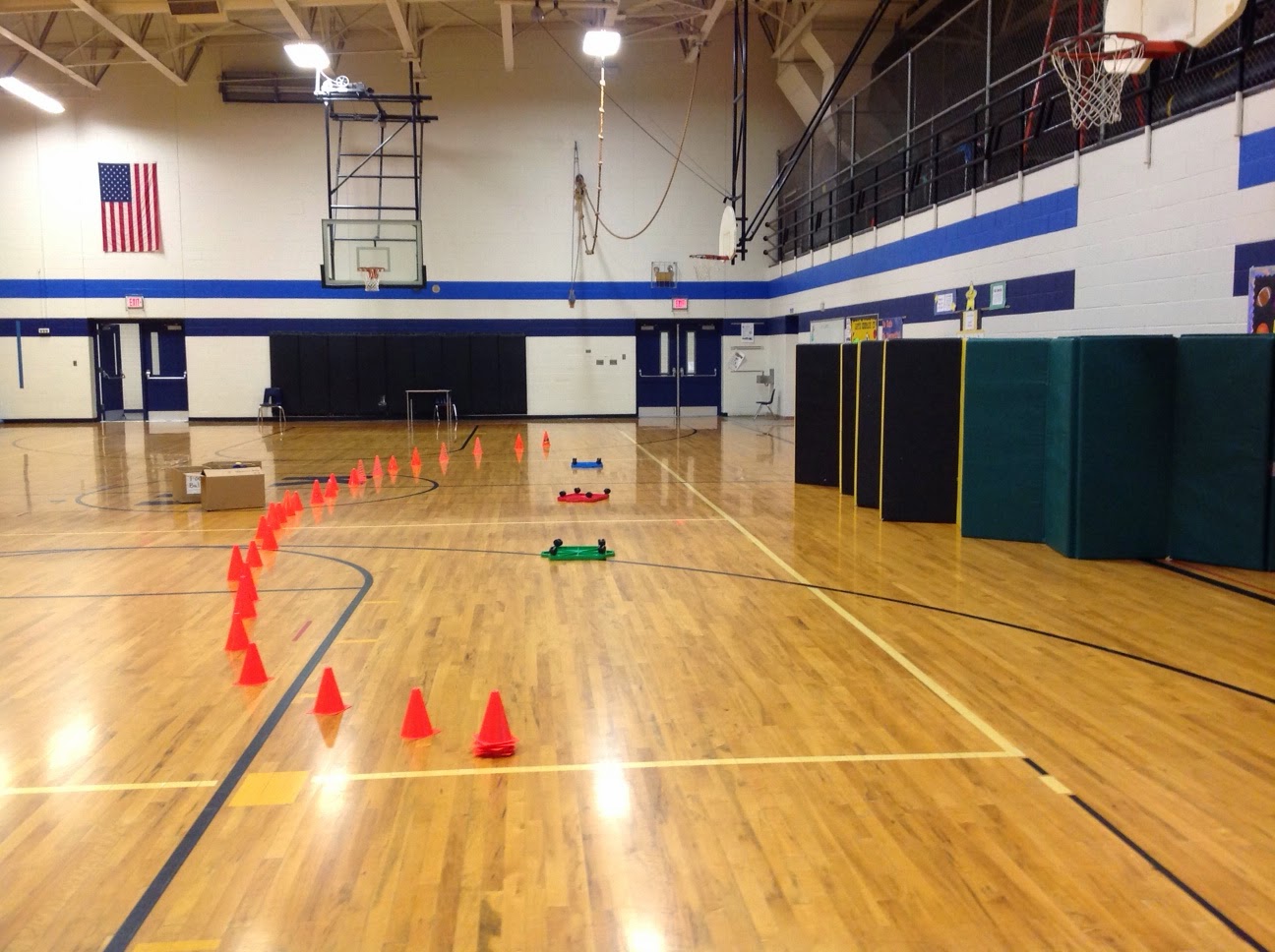 Carly's PE Games Star Wars Throwing Game and Relay Races