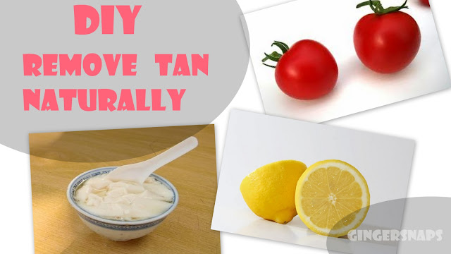 DIY Best way to remove tan naturally tanning home remedy tanned feet