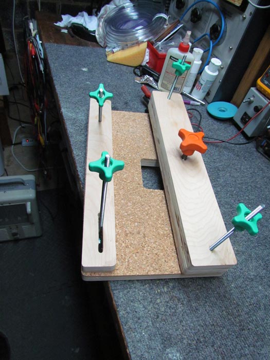 Guitar Neck Removal Jig, Pt. 2 Completion Crawls Backward (When Alarmed)