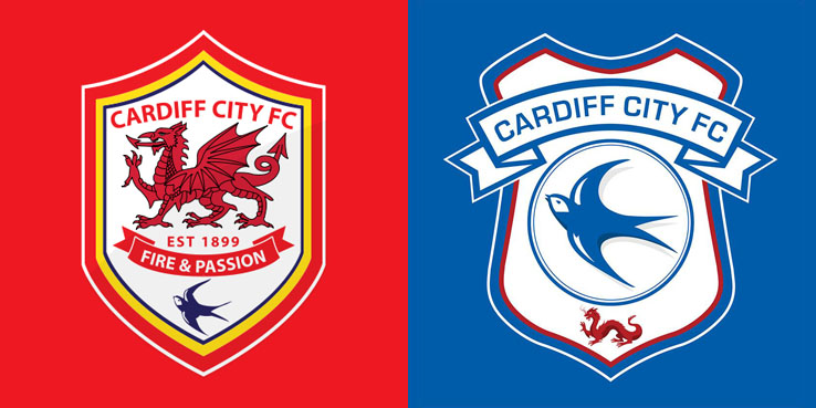 Cardiff City FC Crest - Wall