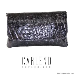 Crown Princess Mary Style Carlend Copenhagen Vanessa Clutch Bag 