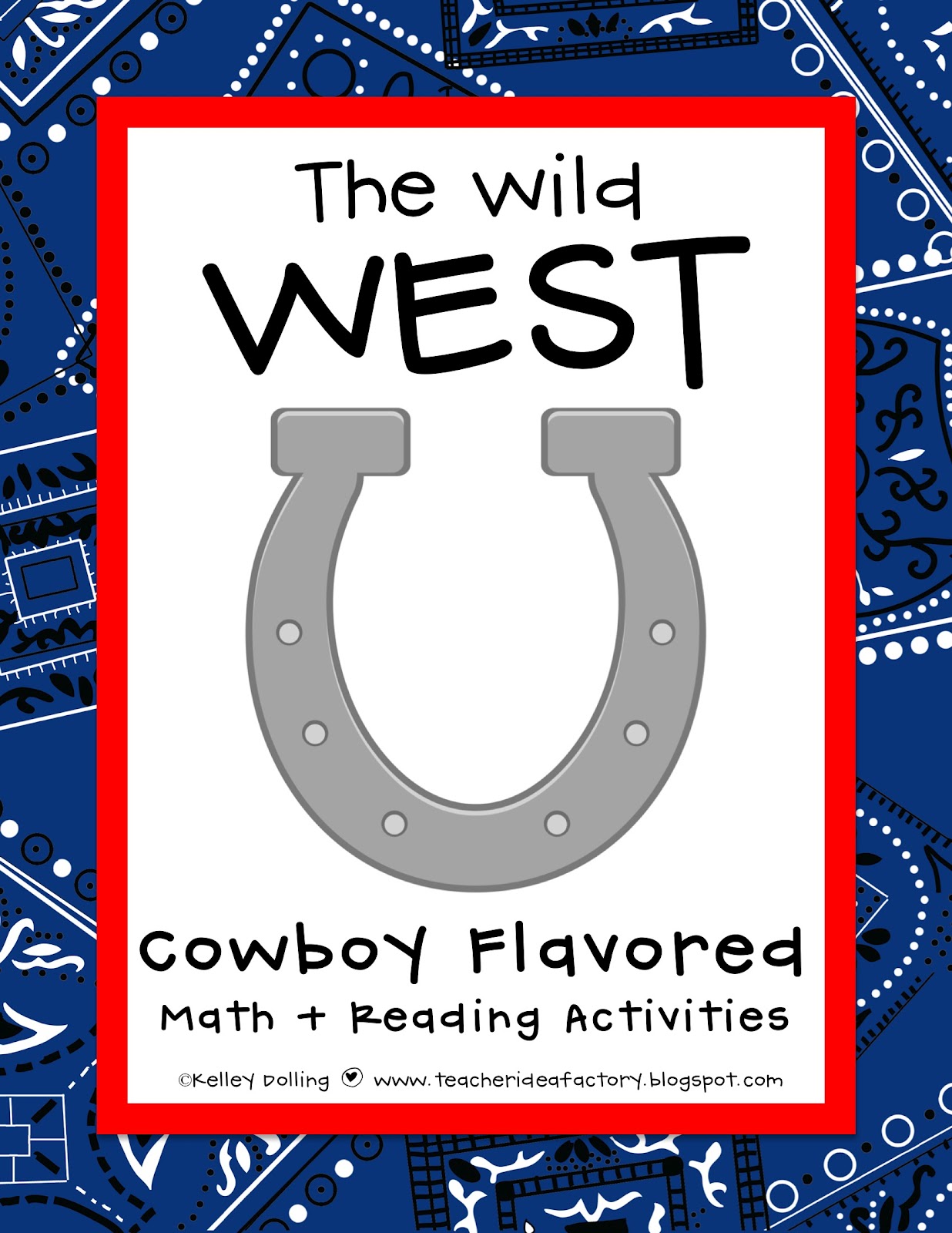 YEE-HAW - WILD WEST UNIT & FREEBIE - Teacher Idea Factory