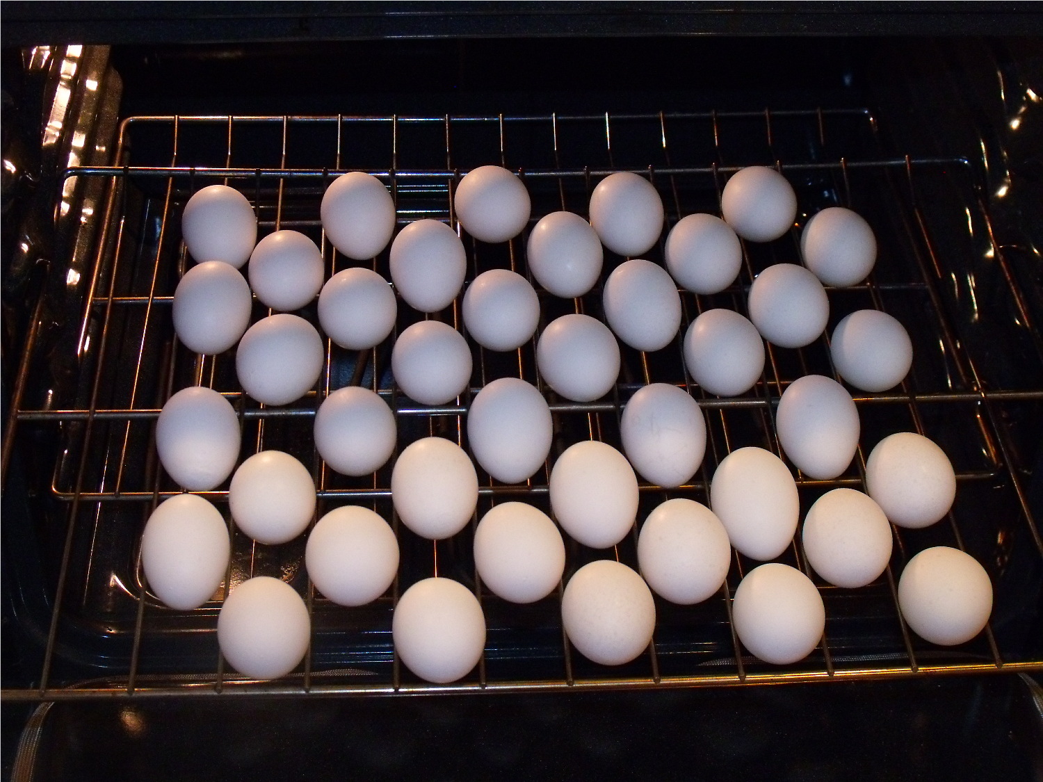 Clever, Crafty, Cookin' Mama Hard Boiled Eggs in the OVEN?