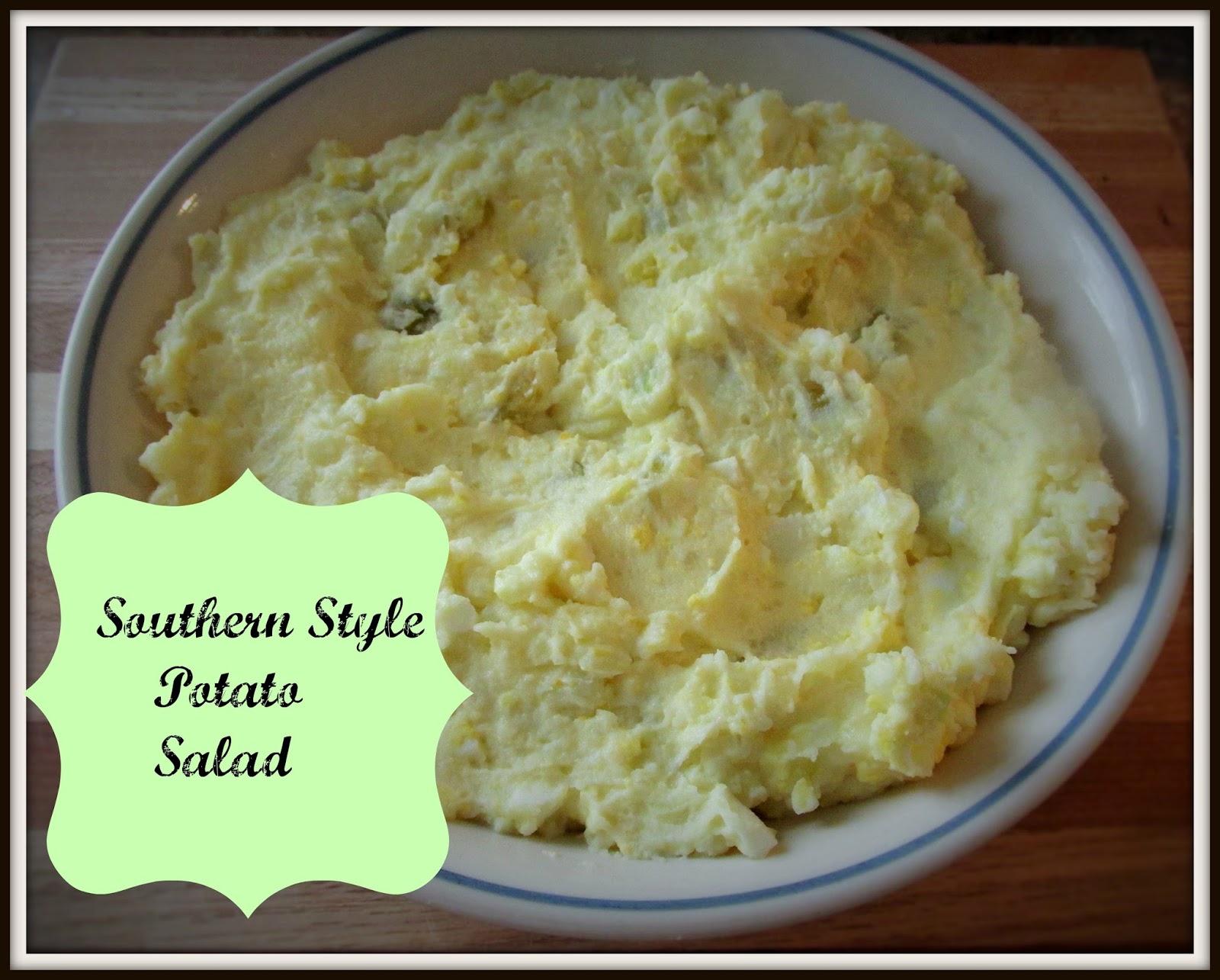 Vickie's Kitchen and Garden: Recipe: Southern Style Potato Salad