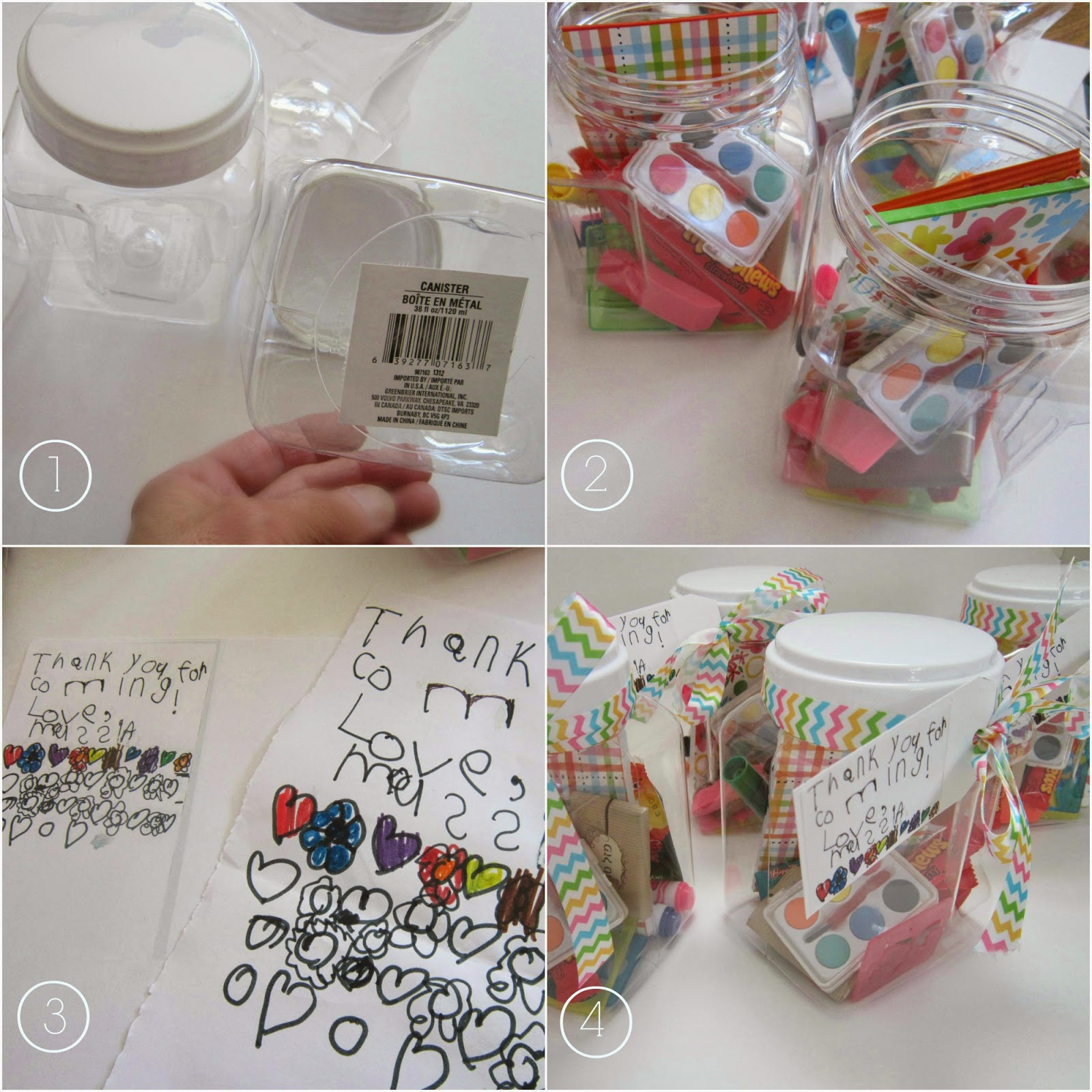 Design Megillah Favors for an Art Birthday Party