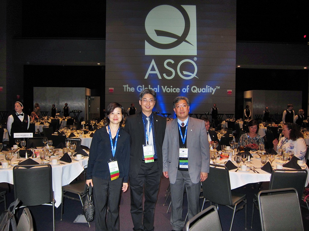Quality Alchemist (品質煉金術師) ASQ World Conference Chair's Reception