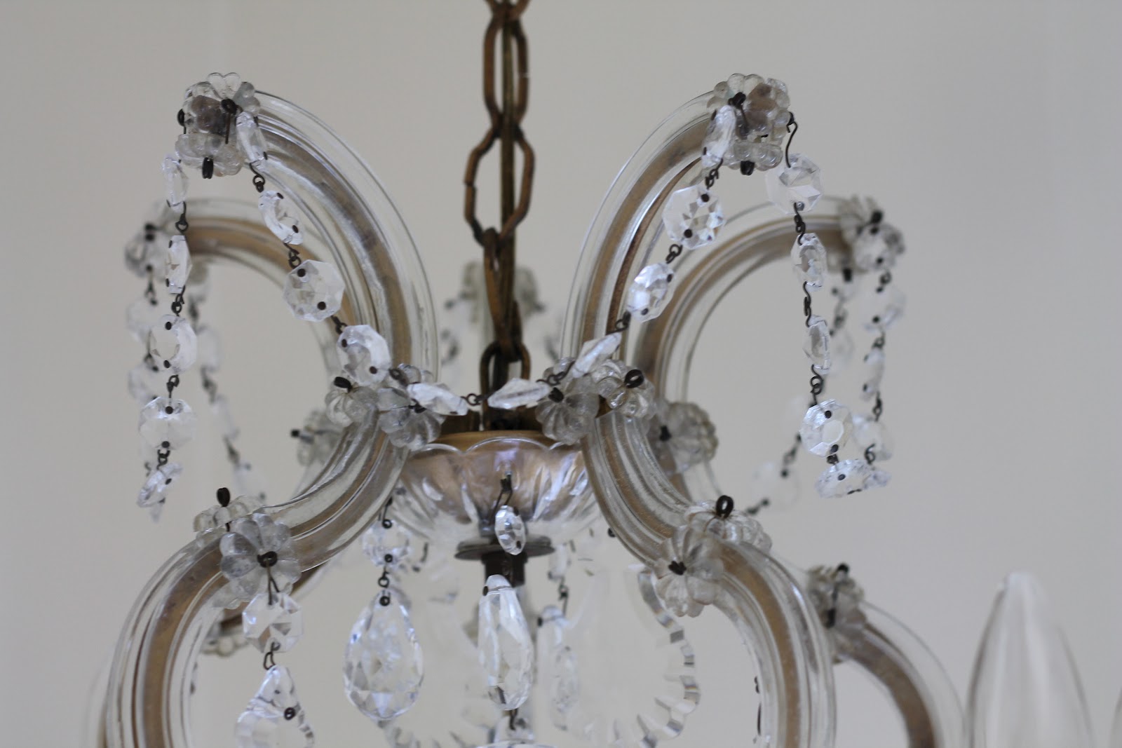 Walrus Vintage Crystal ChandelierSOLD on craigslist