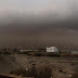 Huge Sand Storm take over Karachi.