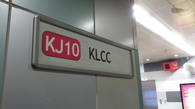 Estación de metro KLCC en Kuala Lumpur