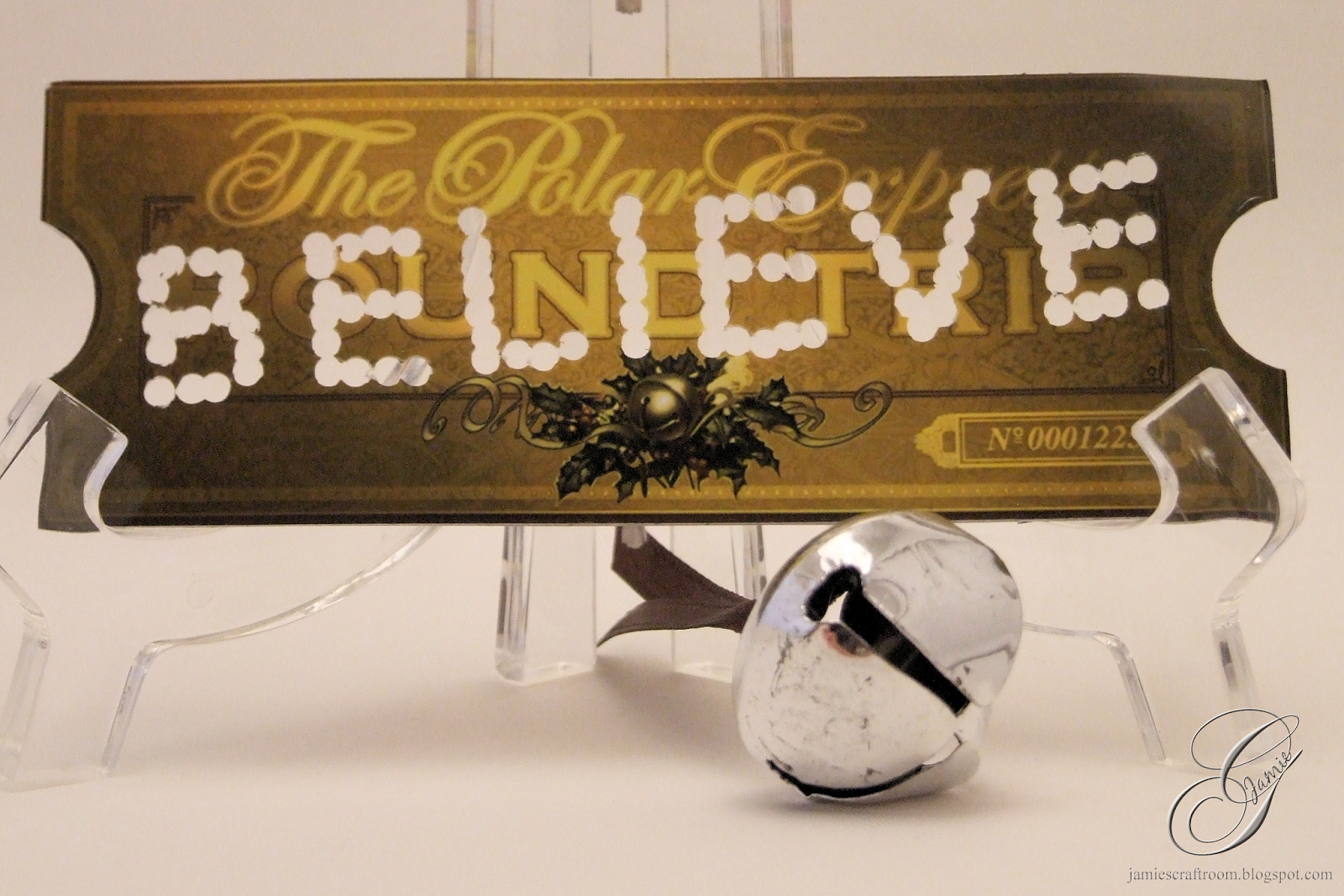 Jamie's Craft Room BELIEVE Polar Express Tickets