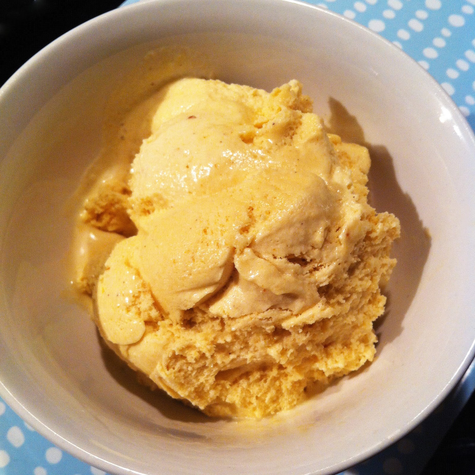 bake shop pumpkin eggnog ice cream