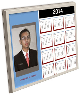 Cara mudah membuat kalender 2014