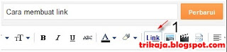 Membuat Link dalam Postingan Blogger