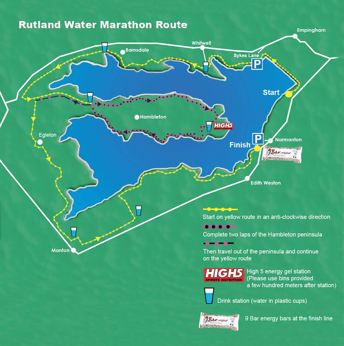 FAT-FEET: Rutland Route Map-