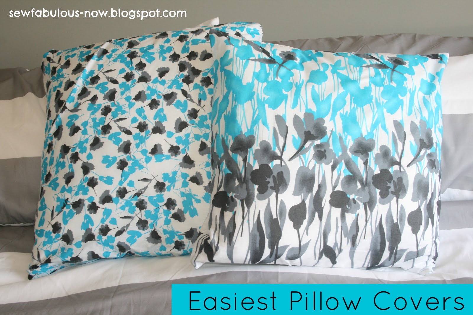 Sew Fabulous Easiest Pillow Covers