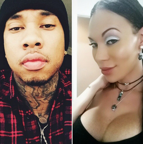 there were reports in the media that Tyga had a sexual relationship with tr...