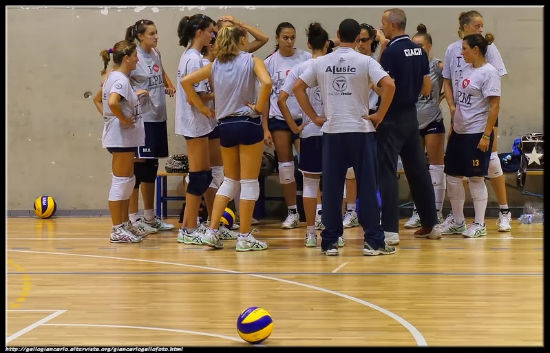Mondovì sfida Volley Pinerolo partita amichevole