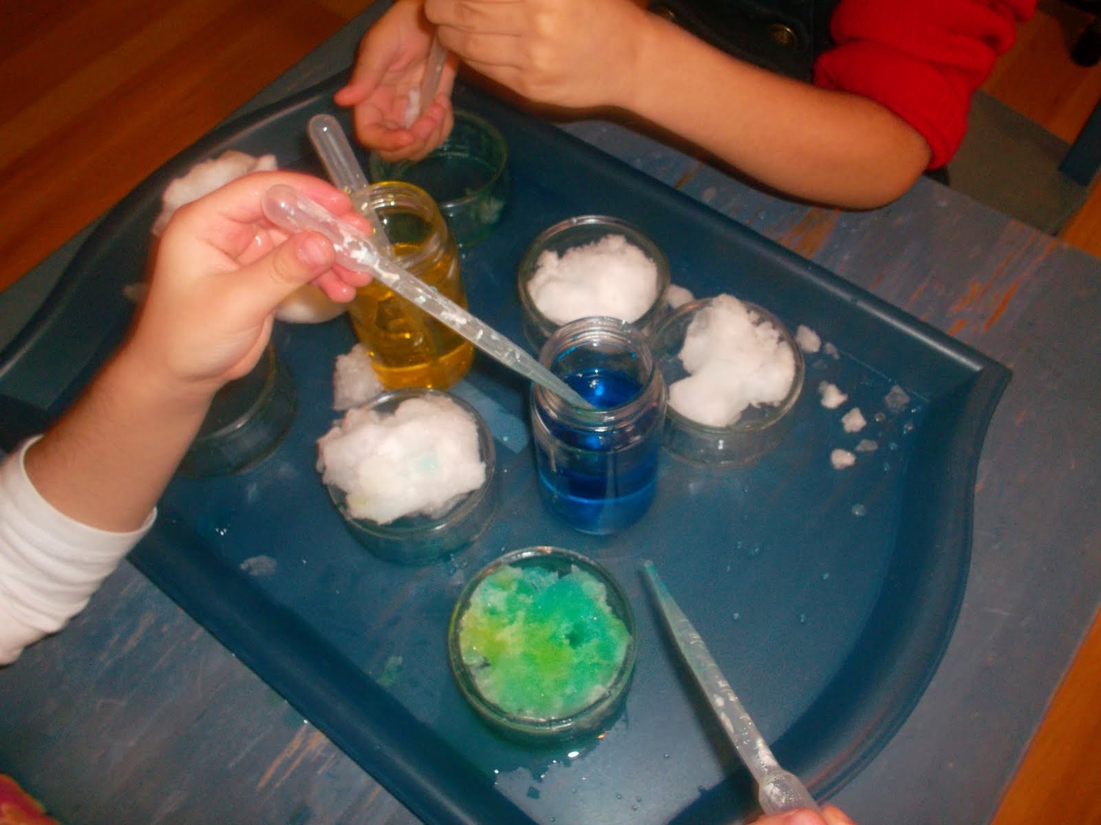 Sprouts Of Iman Preschool Using Pipettes