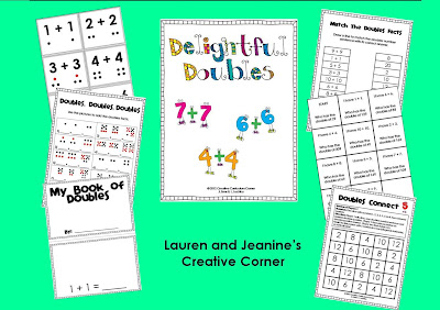 Doubles Facts Worksheet Printable