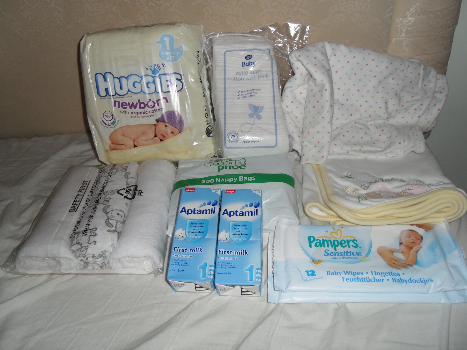 My Pregnancy Diary Baby's hospital bag