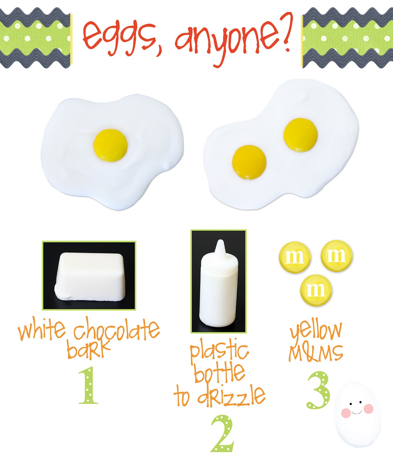 KATE&MACY: Fried Egg Candy