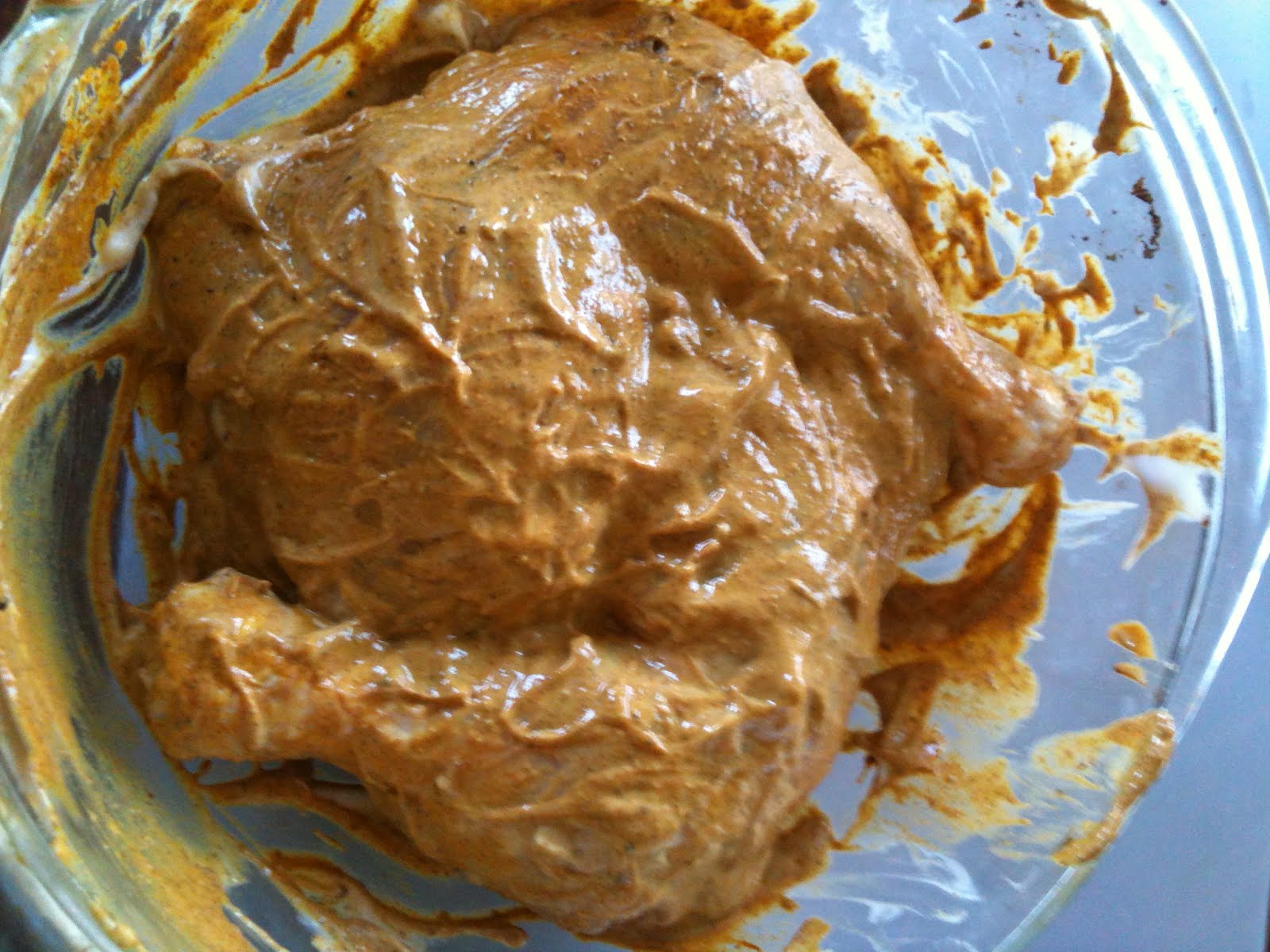 Salted Spoon Curry and Yoghurt Marinated Chicken