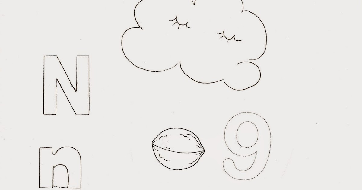 Clasa Pregatitoare Fisa Litera N