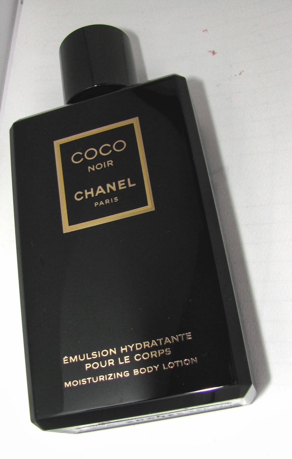chanel coco noir body lotion