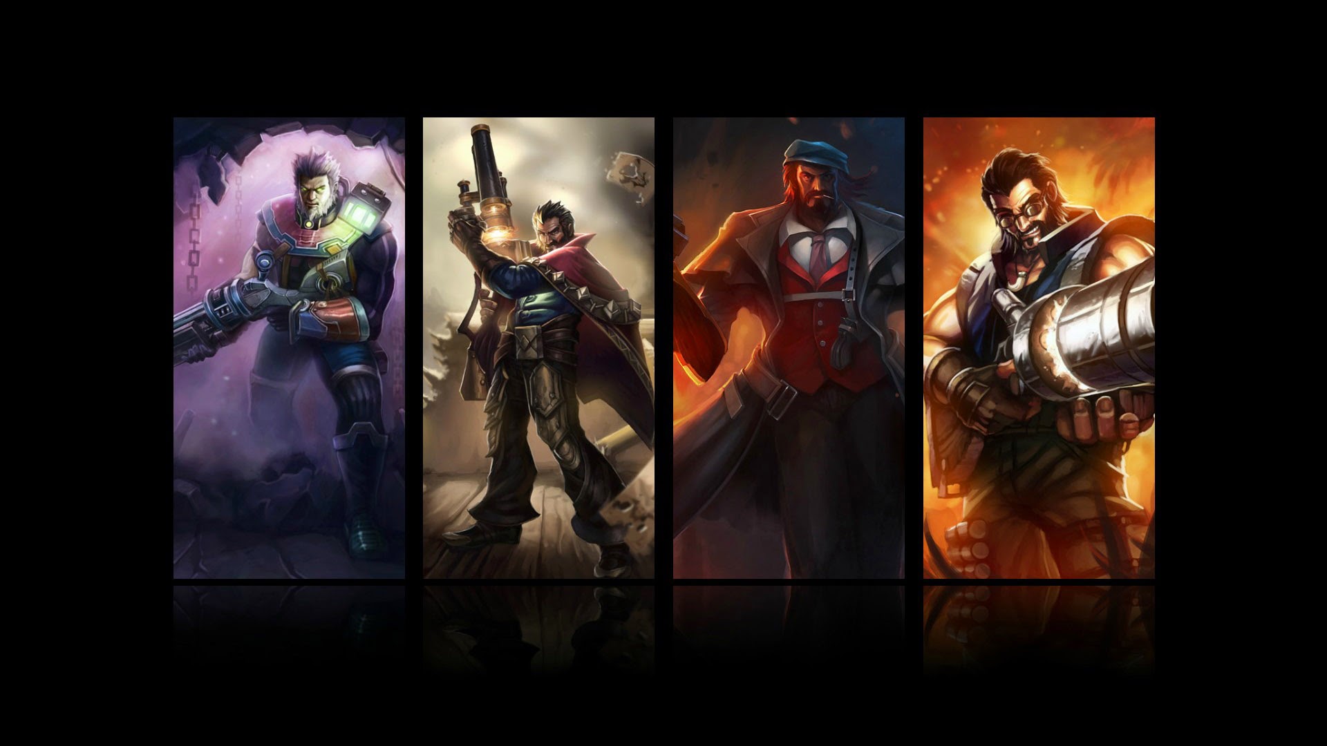 group of graves all