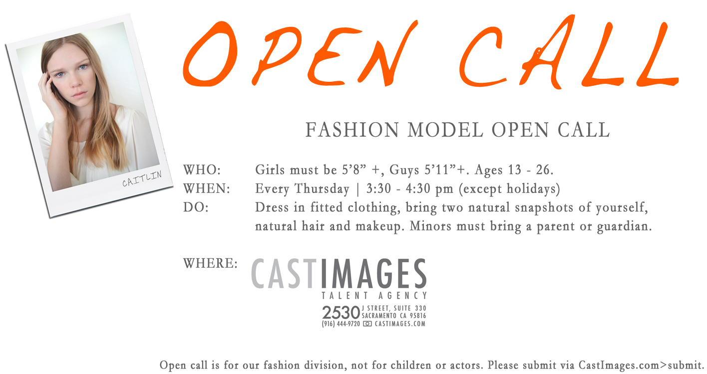 Cast Images Cast Images Open Call!